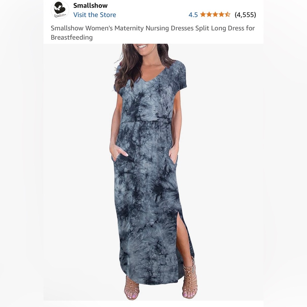Breastfeeding Nursing Dress